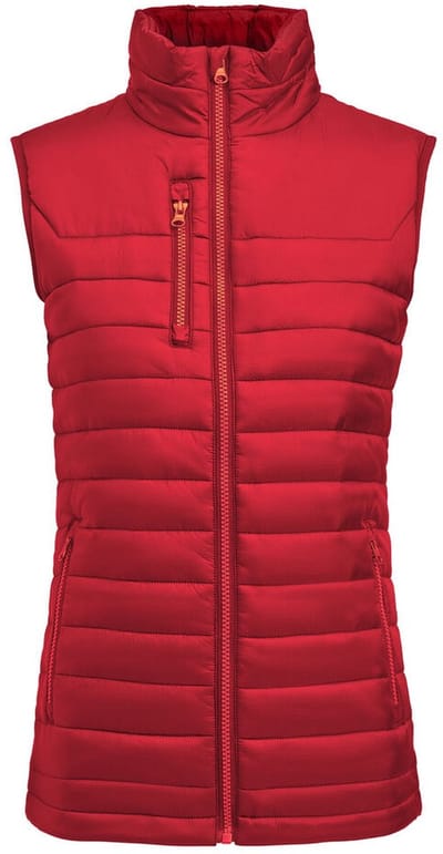 James Harvest Meadows Vest Bodywarmer Dames 2121053 - Rood - S