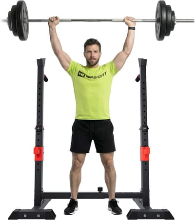REN® Squat Rack - Squat Wedge - Power Rack - Zwart - 28cm x 128cm x 140cm
