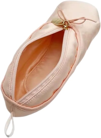Stijlvolle Make-up Tas voor Balletschoenen - Ideaal voor Cosmetica, Schoenliefhebbers en Schrijvers