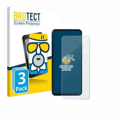 BROTECT - Screenprotector voor Motorola Moto G17 Power - Folie Beschermfolie Beschermglas matte 3 Stuks