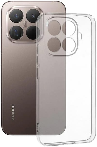 Hoesje geschikt voor Xiaomi 15T Pro - Techsuit Clear Silicone Back Cover - Transparant