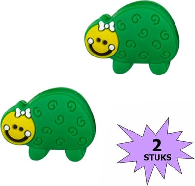 Fako Bijoux® - Tennisdemper - Tennis Demper - Schildpad - Groen - 2 Stuks