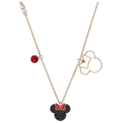 Swarovski Disney Minnie Roségoud Verguld Ketting Dames ketting 5429090 Box (Random Color) beige