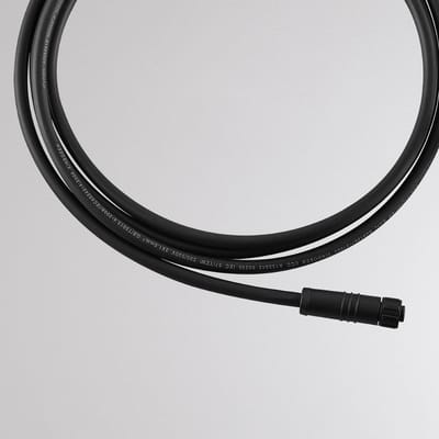 Molto Luce Aansluitkabel CHOPA II, lengte 250 cm, zwart, IP65, geaarde stekker