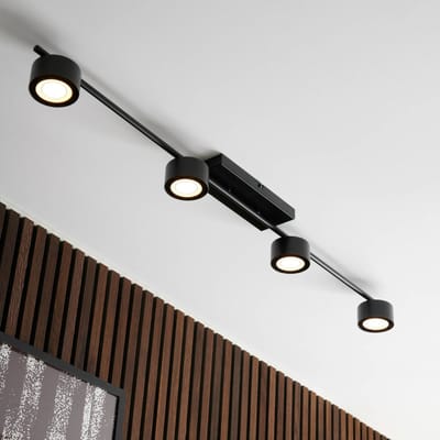 Nordlux Plafondlamp Clyde, 4-lamps, dimbaar