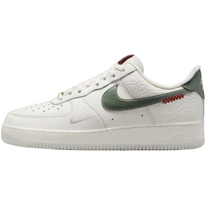 Nike Air Force 1 07 LE Année du Serpent Baskets Homme Crème Voile Jade-Horizon HV5979-130 44 white