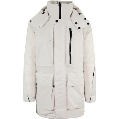 Jack Wolfskin Tech Lab heren Parka jas wit