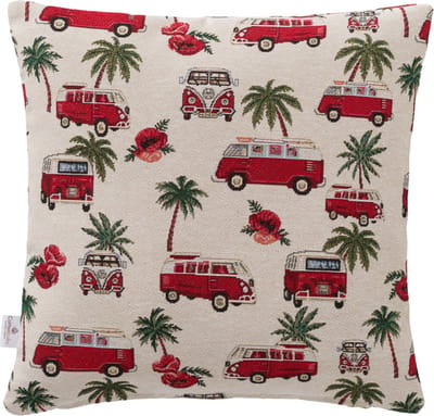 Cottonbaby sierkussenhoes - VW busjes - gobeline - 40x40 cm