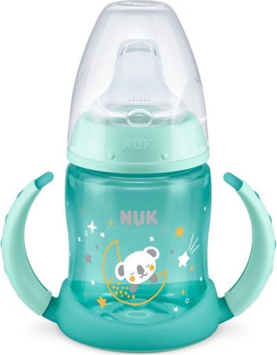 NUK Serenity Plus | overgangsbeker met handvat 150ml | groen | 4+ maanden | 4+ m