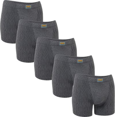 Gentlemen - 5 heren boxershorts 703001 - antraciet - maat XXL