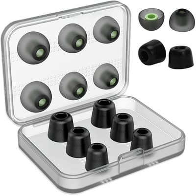 Dailygoods - Vervangende Oordopjes - Comfortabele In-Ear Oordopjes - Geluidsisolatie - Maten S/M/L - Traagschuim en Siliconen - Geschikt voor Sport en...