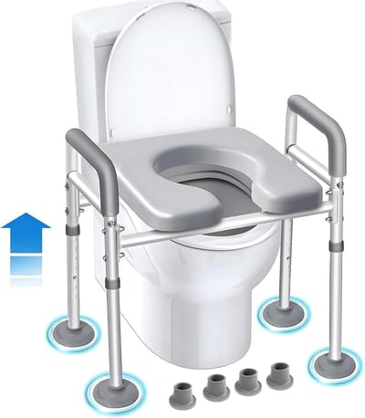 Toiletverhoger met Armleuning - Toiletstoel - Volwassenen