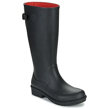 FitFlop Wonderwelly Hoge Waterdichte Laarzen ZWART - Maat 36