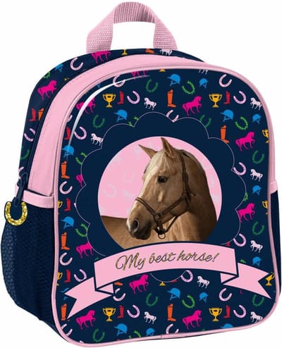 Animal Pictures My Best Horse - Peuter- Kleuterrugzakje - 28 x 22 x 10 cm - Multi