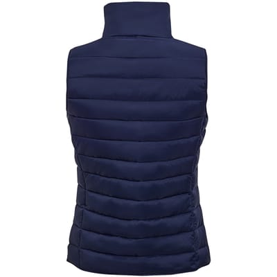 SOLS Vrouwen/dames Golfkussen Gewatteerde Waterafstotende Bodywarmer/Gilet (Marine)