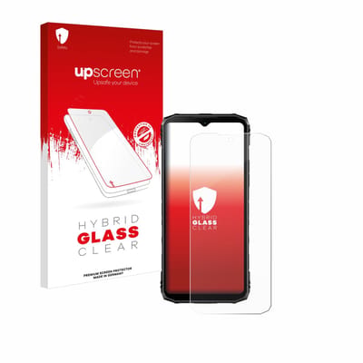 upscreen - Screenprotector voor Doogee Blade 10 Ultra - Folie Beschermfolie Beschermglas transparant