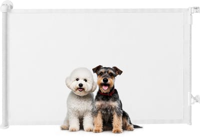 PawHut Huisdierenhek-Metaal, Aluminium-149L x 9B x 93H cm-Wit