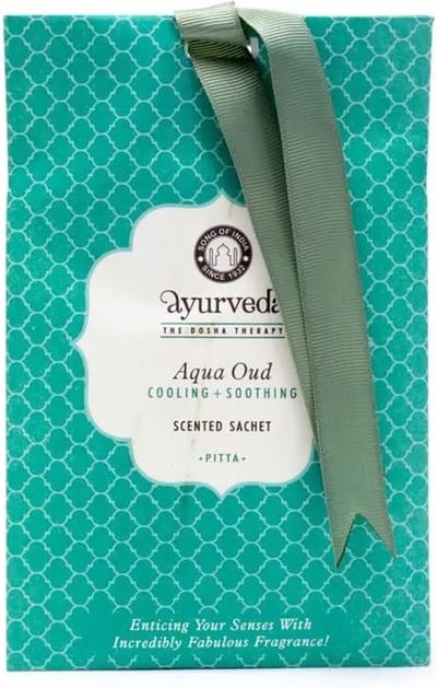 Song of India potpourri geurzakje aqua oud 4 stuks