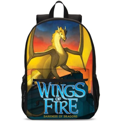 Populaire UITVERKOOP Wings of Fire Rugzak Schooltas Jongens en Meisjes Rugzak Bliksem Ritssluiting Schouders Het Beste Cadeau Kamperen Rugzak