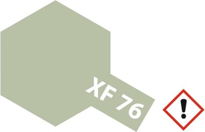 Tamiya Hobbyverf Acrylverf - XF-76 IJN Grey Green - Matt - Acryl - Verf potje - 10 ml