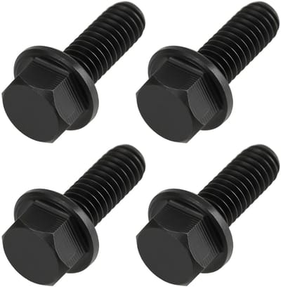 Dailygoods- Grasmaaier Schroef Precisie-montageschroeven - 4 stuks - Vervangingspakket - Compatibel met Toro - Duurzame constructie - Betrouwbare prestaties - Spindelschroef