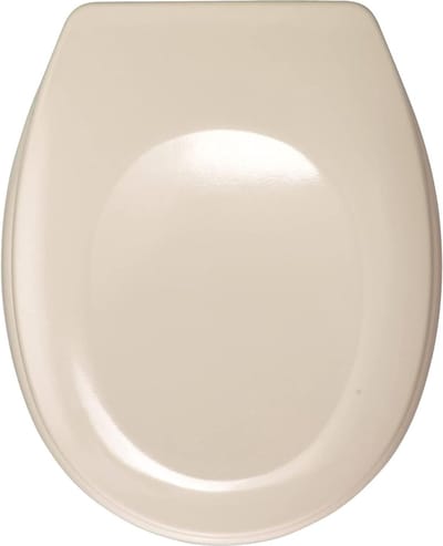 WC-Sitz Bergamo Beige - Hoogwaardige textiel WC-bril - Online bestellen!