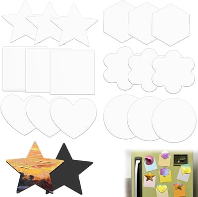 Dailygoods- Schilderpaneel 24 stuks - Magnetisch - Canvas Doek