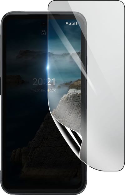 3mk, Geschikt voor Nokia XR20, Schokbestendige Hydrogel Screenprotector, Transparant