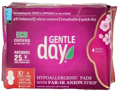 Gentle Day - Maandverband dag - 10 Stuks
