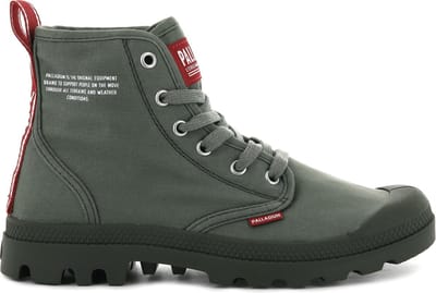 Palladium Pampa Hi Dare 76258-325-M, Unisex, Groen, Sneakers, maat: 38
