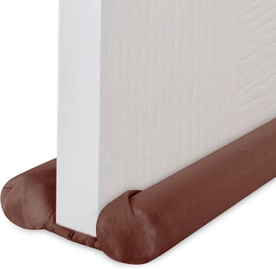 Tochtstopper Deur - Deurafdichting - Tocht Buiten - Op Maat Snijdbaar - 91 cm - Bruin