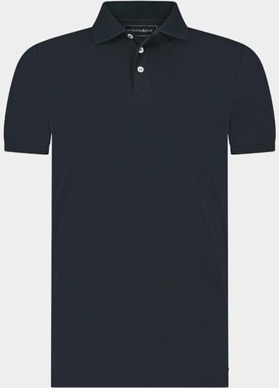 Bos Polo korte mouw Blauw Boris Polo 26108BO40BO/4001
