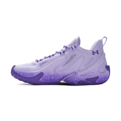 Under Armour Curry 13 AP Demping Basketbalschoenen Unisex sneakers Paars 6015002-536 40.5 gray