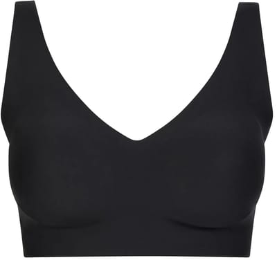 Chantelle - SoftStretch Power - Beugelloze plunge bh - naadloos - onzichtbaar - ZWART