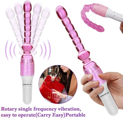 Vagina Clitoris Anale Seks Voor Vrouwen Mannen Koppel Vibrerende Plug Kralen Billenspeeltje Massager