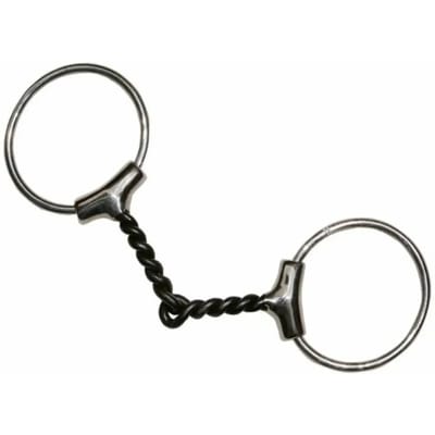 2-rings trensbit, roestvrij staal, fijne boringenTattini torsad‚s