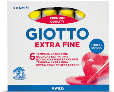 Giotto 352003 temperaverf 12 ml Koker Geel
