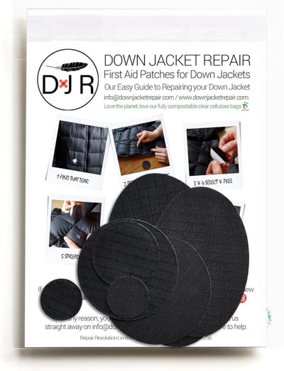 Sterke Zelfklevende Ripstop Nylon Reparatie Patches (7 Stuks) - Snel Herstel voor Tenten, Jassen en Slaapzakken