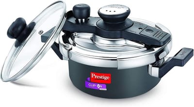 Mini Hard Geanodiseerde Snelkookpan 2 Liter