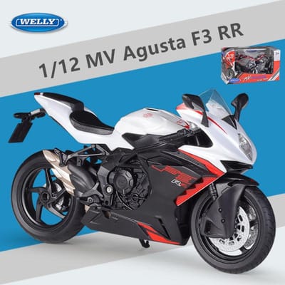 Welly 1:12 Mv Agusta F3 Rr Legering Race Motorfiets Model Simulatie Diecasts Metaal Straat Sport Motorfiets Model Kinder Cadeau