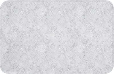 Badmat 60x40 cm - Antislip - Grijs - Terrazzo-effect - Beton - Badmatten voor badkamer - Badkamermat - Douchemat - Badkamer mat