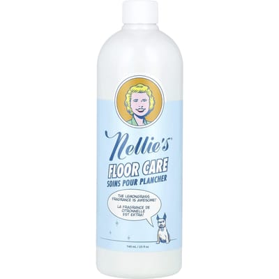 Nellie'S Vloerreiniger, Citroengras, 740Ml(25 fl oz) white