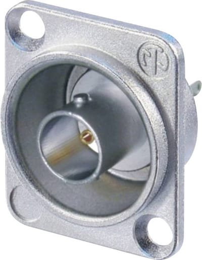 Neutrik NBB75DSI NBB75DSI BNC-connector Bus, inbouw verticaal 75 Ω 1 stuk(s)