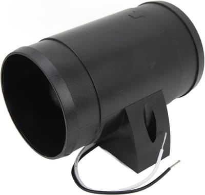 5 Blade 12V RV Air Vent Fan - Hoge Luchtstroom - Stil voor Boot Jacht Marine - 3in Vent Extractor - ABS Materiaal