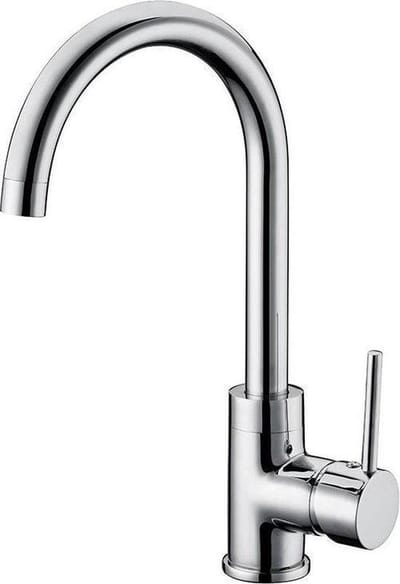 Sanitair Royal Strålning | Chroom | Keukenkraan | Hoge uitloop | Modern | Keukenkraan chroom | Waterbesparend