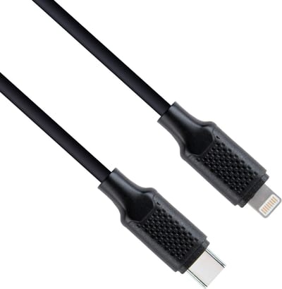 USB-C Kabels Oplaadkabel USB C naar Geschikt voor iPhone Lightning - USB C Kabel Data - Kabel Geschikt voor USB C naar Lightning Kabel - 1.5 meter - Zwart