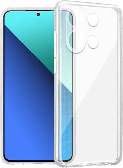 Cadorabo Hoesje geschikt voor Redmi Note 13 4G in VOLLEDIG TRANSPARANT - Beschermhoes gemaakt van flexibel TPU Silicone Case Cover