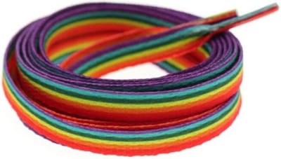 Schoenaccessoires - Regenboog veters - Schoenveters - Veters 120 cm - Veters multicolor - Cadeau - Veters gekleurd - Veters zeven kleuren