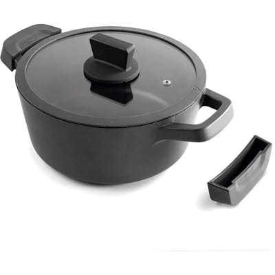 Pot gesmolten aluminium Lacor Titanium Pro D.28 cm