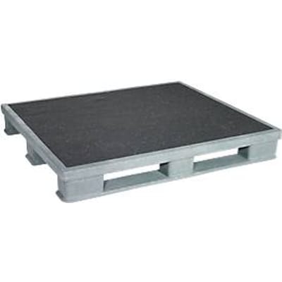 Hygiëne pallets voor zwaar gebruik - L 1200 x B 1000 x H 150 mm - 5 stuks
